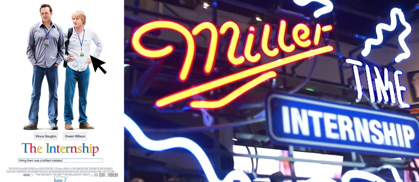 The Internship Miller Lite
